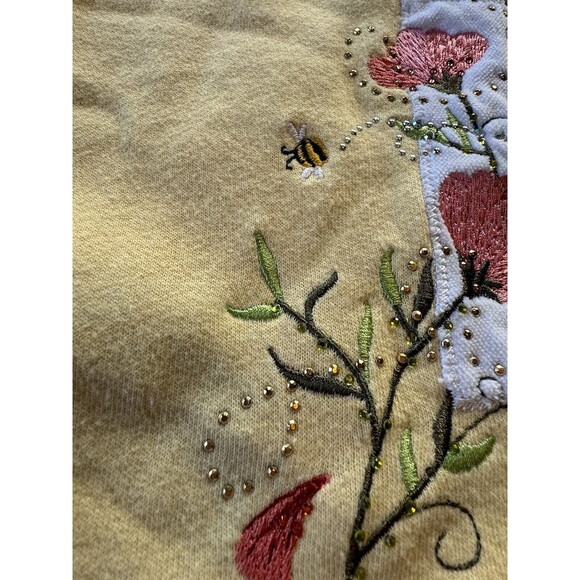 Vtg Decorated Originals Womens Size Med Sweatshirt Pullover Embroidered spring - Picture 11 of 16